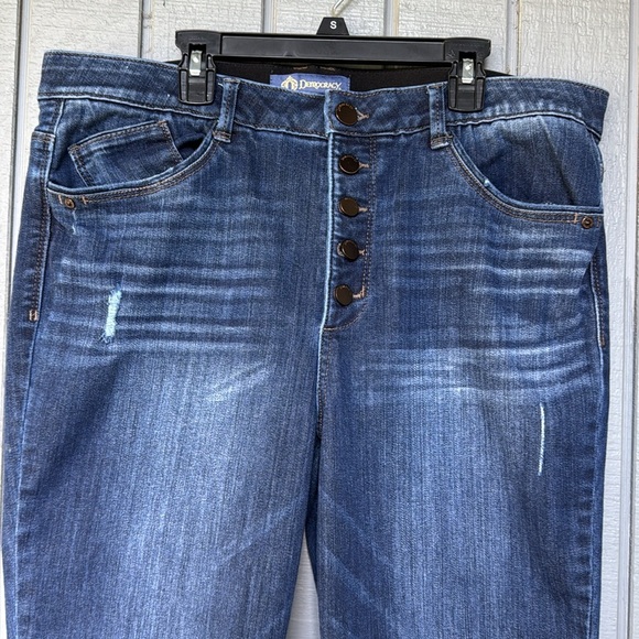 Democracy Denim Jeans Size 16 - Picture 3 of 9